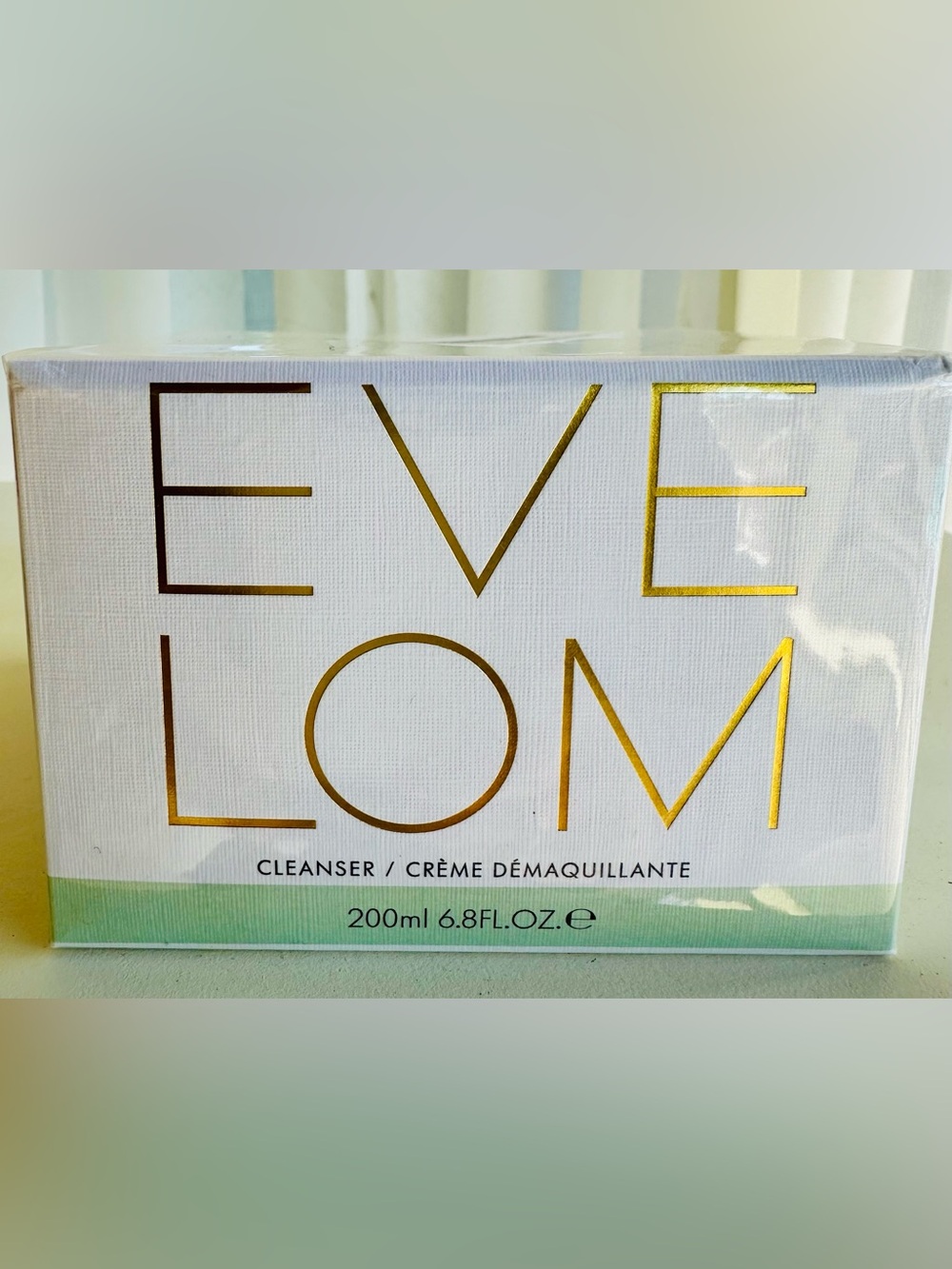 Sealed Eve Lom the original balm. I White & Mint Daily Cleanser - 200ml 6.8 oz.
